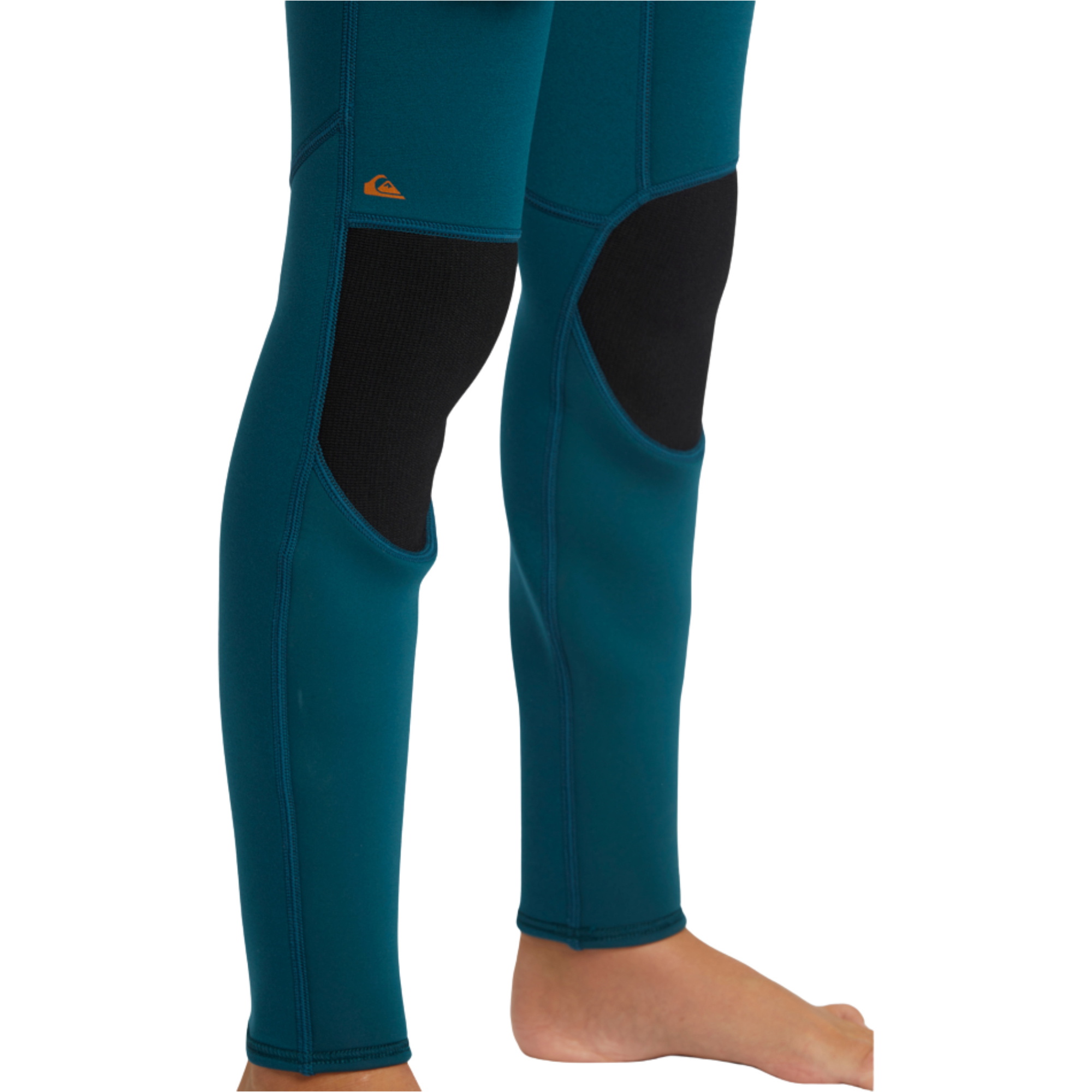 2026 Quiksilver Junior Prologue 3/2mm Back Zip Flatlock Våddragt EQBW103121 - Midnight Turquoise